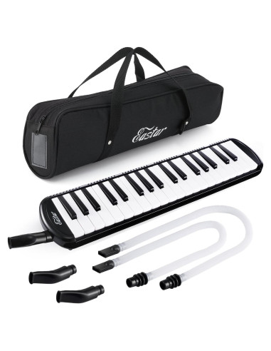 Melódico Eastar 37 Teclas con Boquilla y Bolsa de Transporte