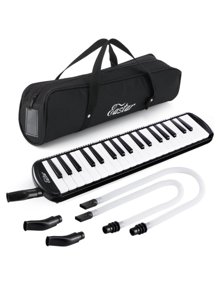 Melódico Eastar 37 Teclas con Boquilla y Bolsa de Transporte