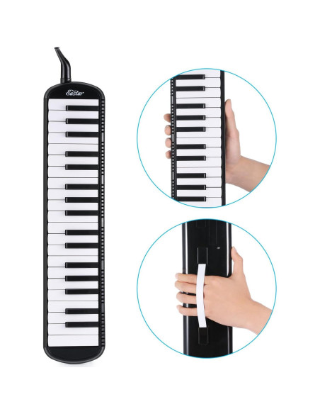 Melódico Eastar 37 Teclas con Boquilla y Bolsa de Transporte
