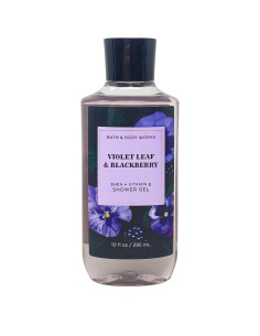 Dúo Gel de Ducha y Loción Corporal Bath & Body Works Violeta y Mora 2