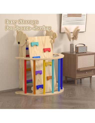 Juego de Triángulo Pikler 7 en 1 CMFYDAILY - Escalada y Juguetes