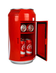 Refrigerador Mini Koolatron CC06 AZ 5.4L Lata Roja Portátil 2