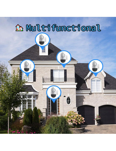 Alarmas de Puerta y Ventana Zabree 120 dB 4 Piezas