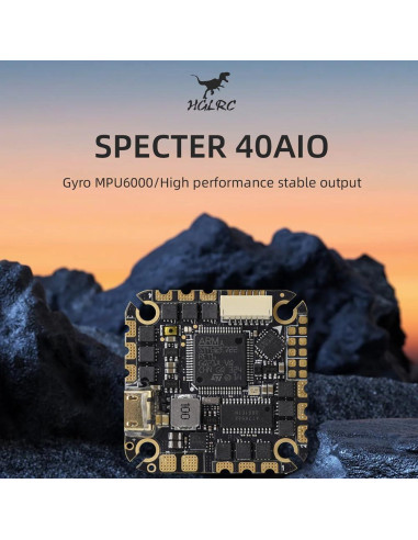 Controlador de Vuelo HGLRC Specter 40A 4-6S AIO con Cámara