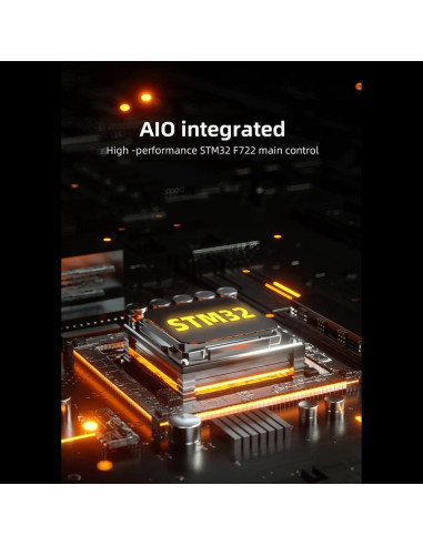 Controlador de Vuelo HGLRC Specter 40A 4-6S AIO con Cámara