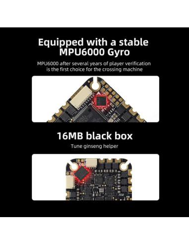 Controlador de Vuelo HGLRC Specter 40A 4-6S AIO con Cámara