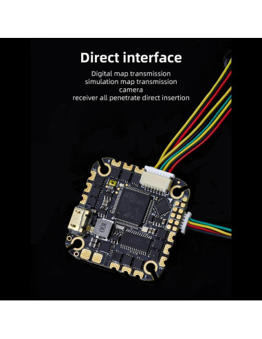 Controlador de Vuelo HGLRC Specter 40A 4-6S AIO con Cámara