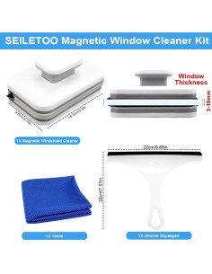Limpiaparabrisas Magnético Doble Cara SEILETOO para Coche 2