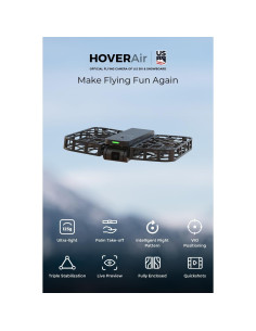 Drone HOVERAir X1 con cámara HDR, autovolante y plegable 2
