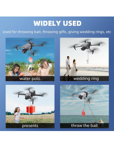 Sistema de Carga Aérea BRDRC para Drones DJI Mini 4 Pro y Más 2