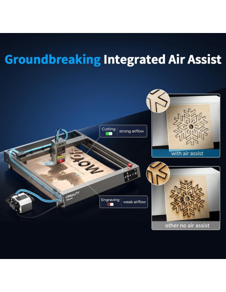 Grabador Láser Creality Falcon2 40W Alta Precisión 25000mm/min