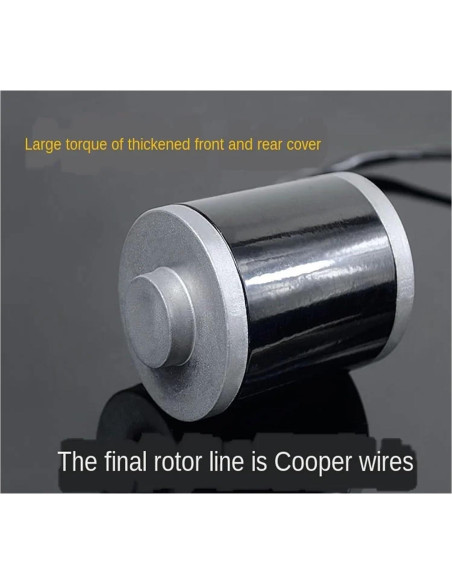 Generador de CC 12V 120W CHBMSS Manivela Eólica 3500rpm