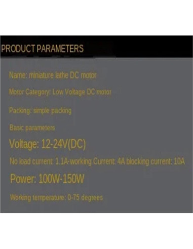 Generador de CC 12V 120W CHBMSS Manivela Eólica 3500rpm