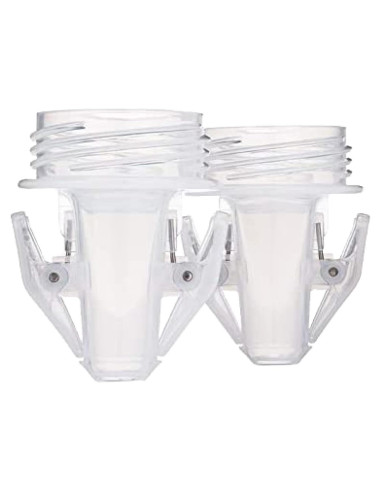 Adaptador de Extractor de Leche Motif Medical Pump-to-Bag - Compatible con Spectra S1/S2 - Juego de 2