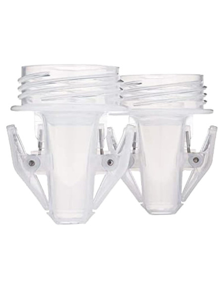 Adaptador de Extractor de Leche Motif Medical Pump-to-Bag - Compatible con Spectra S1/S2 - Juego de 2