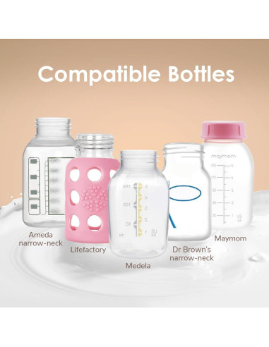 Maymom Protectores de Pezón 30mm para Extractor Medela - 2 Piezas
