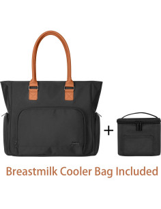 Bolsa de Transporte LUXJA para Extractor de Leche Materna Negro 2