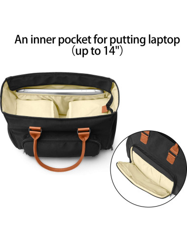 Bolsa de Transporte LUXJA para Extractor de Leche Materna Negro