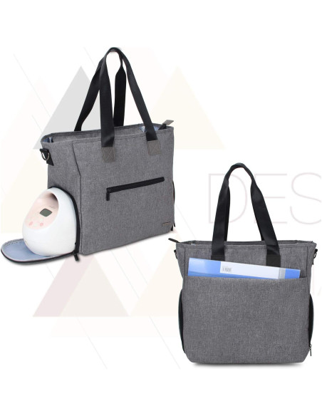 Bolsa de Transporte Teamoy para Extractor de Leche y Laptop 35.56 cm
