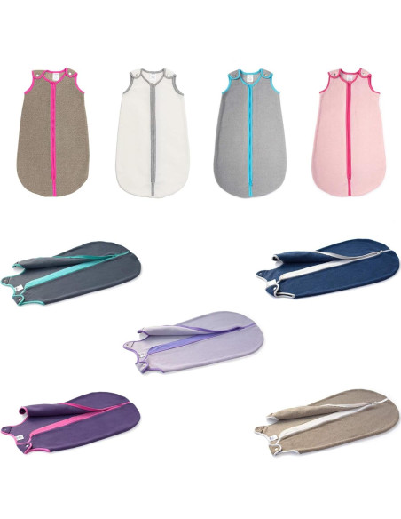 Saco de dormir para bebés Baby Deedee Mocha 6-18 meses