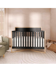 Cuna Convertible Dream On Me Owen 5-en-1 Negro Mate 2