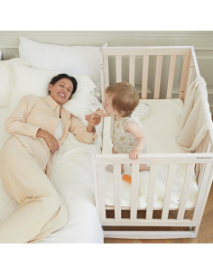 Cuna Convertible 6 en 1 Mamazing EvoNest Beige Madera 2
