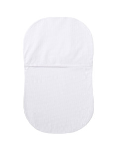 Sábana Ajustable HALO BassiNest 100% Algodón 76x40 cm Gris 2