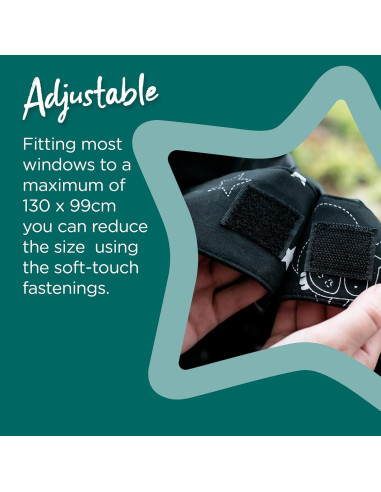 Cortina Portátil Tommee Tippee Sleeptime 130x198 cm Opaca