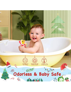 Termómetro de Baño Doliwish Pato Flotante para Bebés 2
