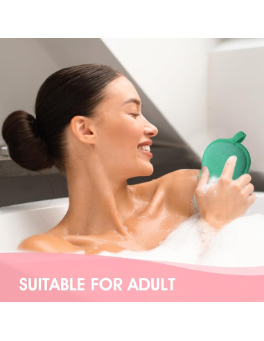 Esponja de Baño para Bebés 2 Pcs Suave y Absorbente