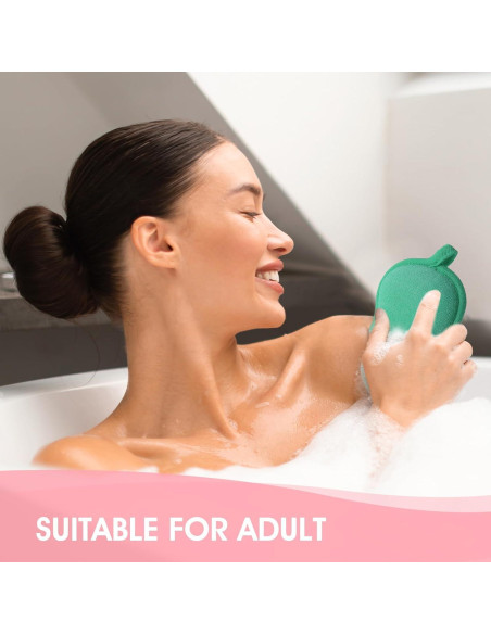 Esponja de Baño para Bebés 2 Pcs Suave y Absorbente