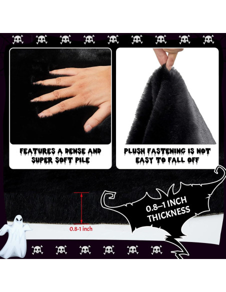 Alfombra de Murciélago Xuhal 27.94x33.02 cm Antideslizante