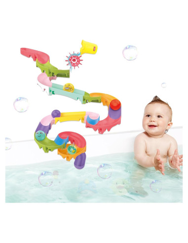 Juguetes de baño Taseyok con tobogán y ventosas para niños