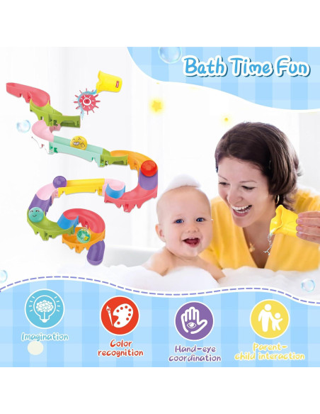Juguetes de baño Taseyok con tobogán y ventosas para niños