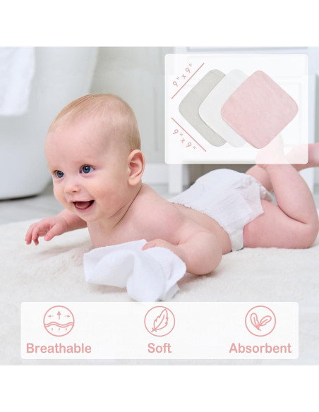 Conjunto de Toallas con Capucha Viviland 6 Piezas Microfibra