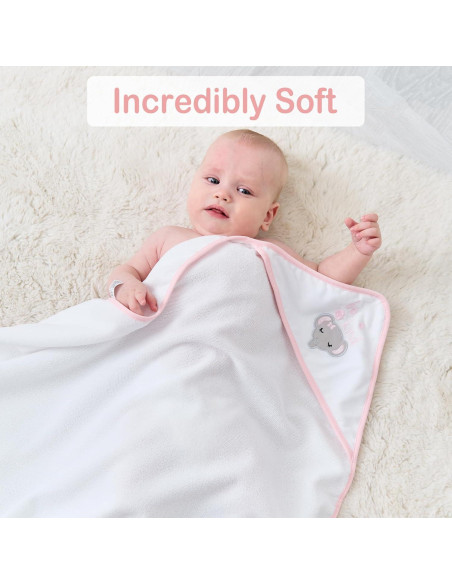 Conjunto de Toallas con Capucha Viviland 6 Piezas Microfibra