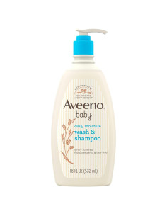Aveeno Bebé Gel de Baño y Champú 2-en-1 532 ml - Hipoalergénico
