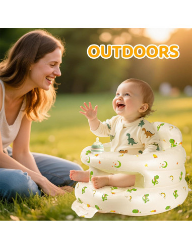 Silla Inflable para Bebés SSyang Dinosaurio 3-36 Meses