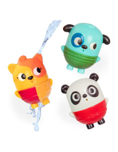 Juguetes de baño B. toys Squish & Splash 3 Animales 6+ meses