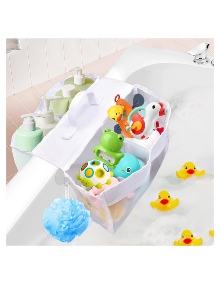 Organizador de Juguetes de Baño Cerpourt con 4 Compartimentos Organizador de Juguetes de Baño Cerpourt con 4 Compartimentos