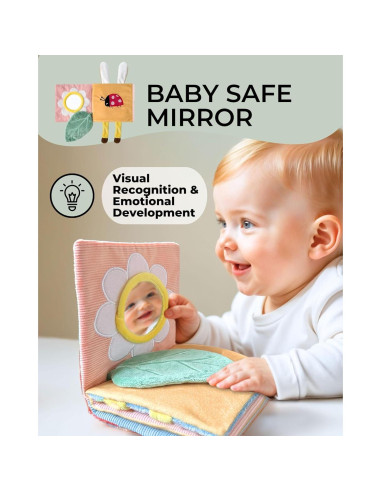 Conjunto Toodly Almohadilla para Rodillas y Libro Suave Bebés