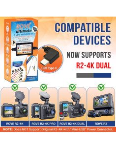 Kit de Cableado Duro ROVE USB-C para Cámaras R2-4K y R3 2