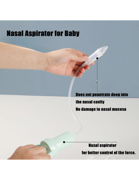 Aspirador Nasal Manual PandaEar para Bebés - Suave y Seguro