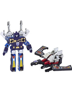 Transformers G1 2-Pack Frenzy y Laserbeak Figuras Coleccionables 2