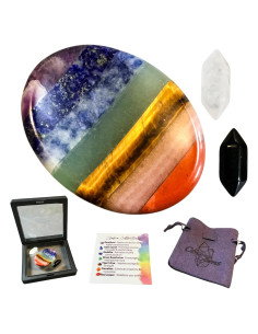 Juego de Piedras de Preocupación 7 Chakras Obilea Gems