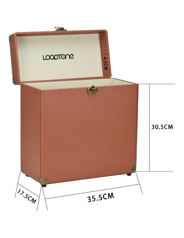 Estuche de Almacenamiento de Discos de Vinilo LoopTone 30 LPs