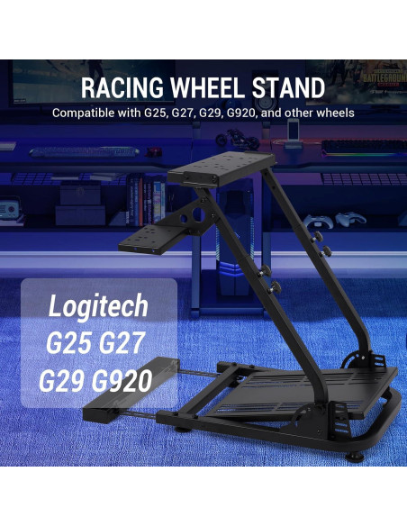 Soporte Plegable para Volante Hipicute Ajustable 20cm