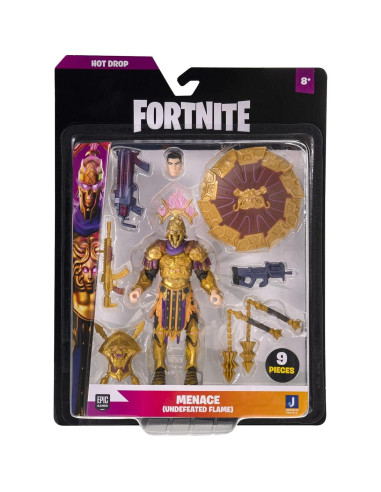 Figura Articulada Fortnite Jazwares Menace Llama Indomable 10 cm