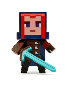 Figura Coleccionable Jada Toys Minecraft 6.5cm - Héroe, Aldeano, Piglin