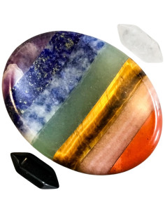 Juego de Piedras de Preocupación 7 Chakras Obilea Gems 2